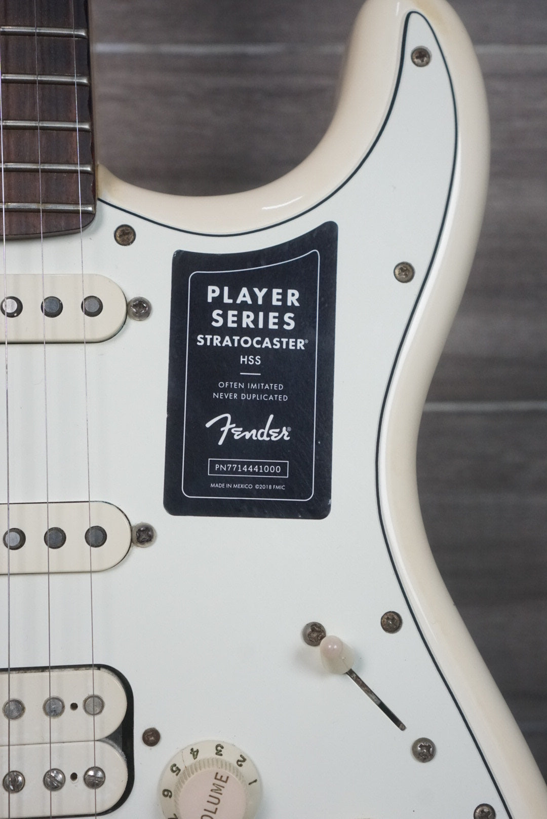 Fender Stratocaster Player Series HSS Olympic White