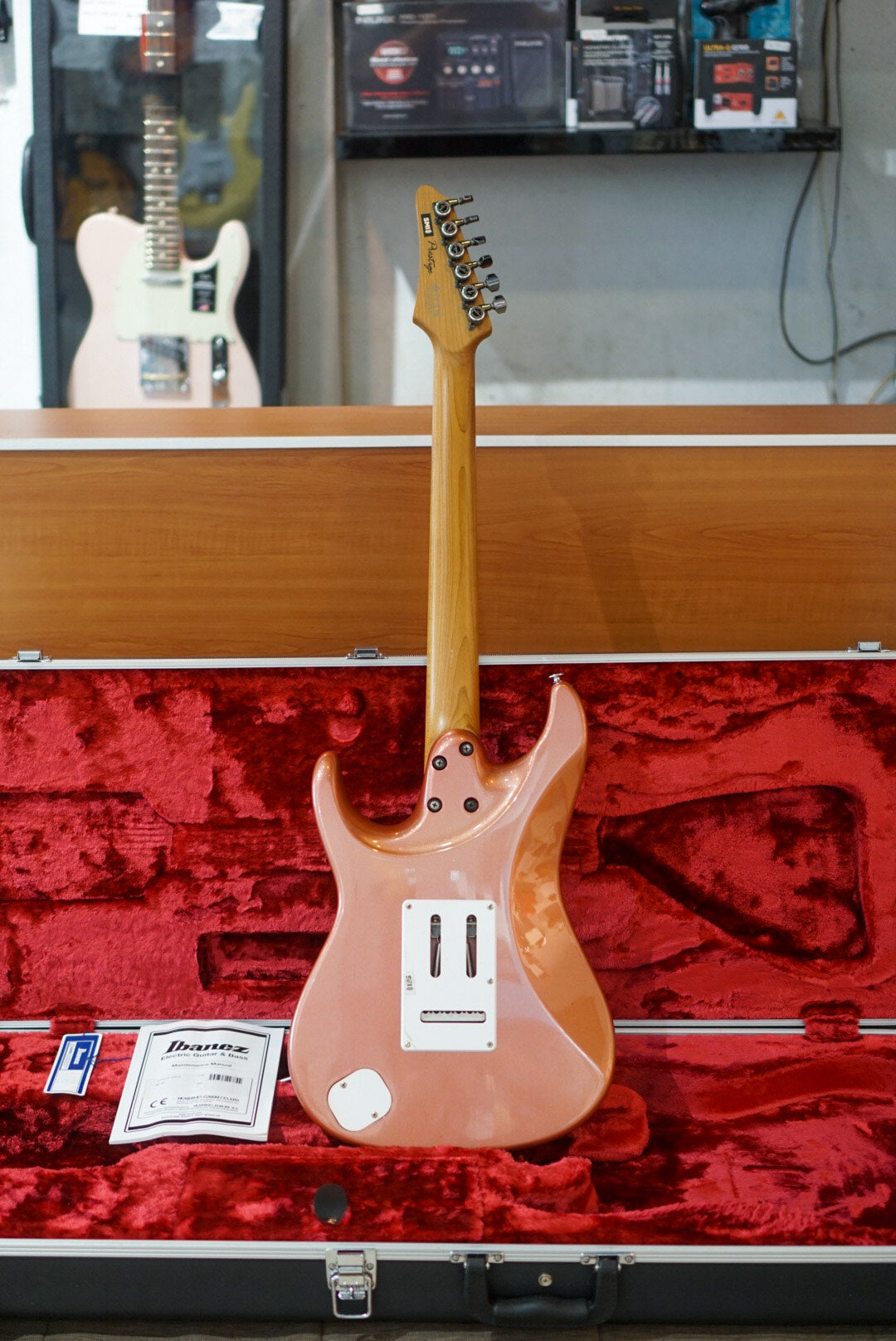 Ibanez Prestige AZ2204 Hazy Rose Metallic