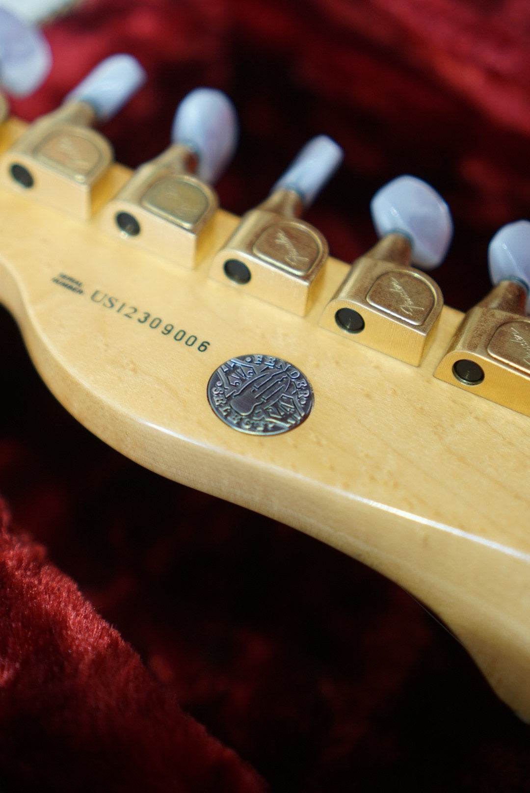 Fender Telecaster American Select Thinline Gold Hardware