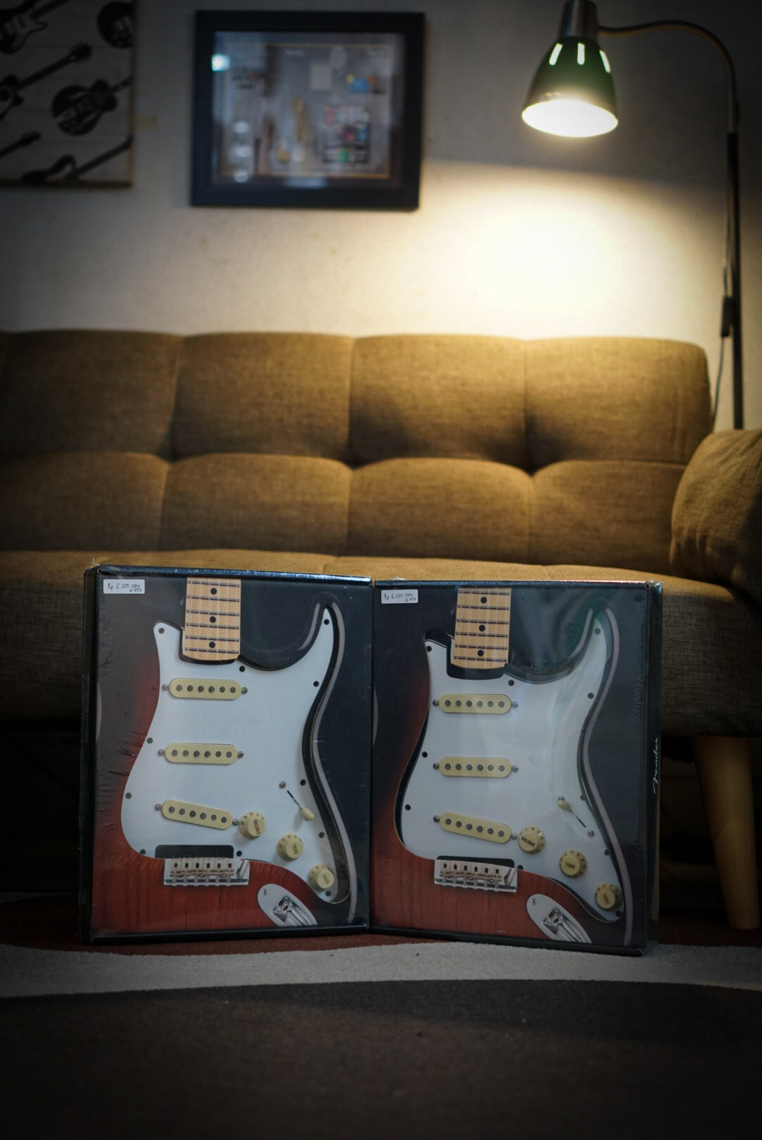 Fender Pure Vintage 59 Prewired Strat Pickguard, Parchment