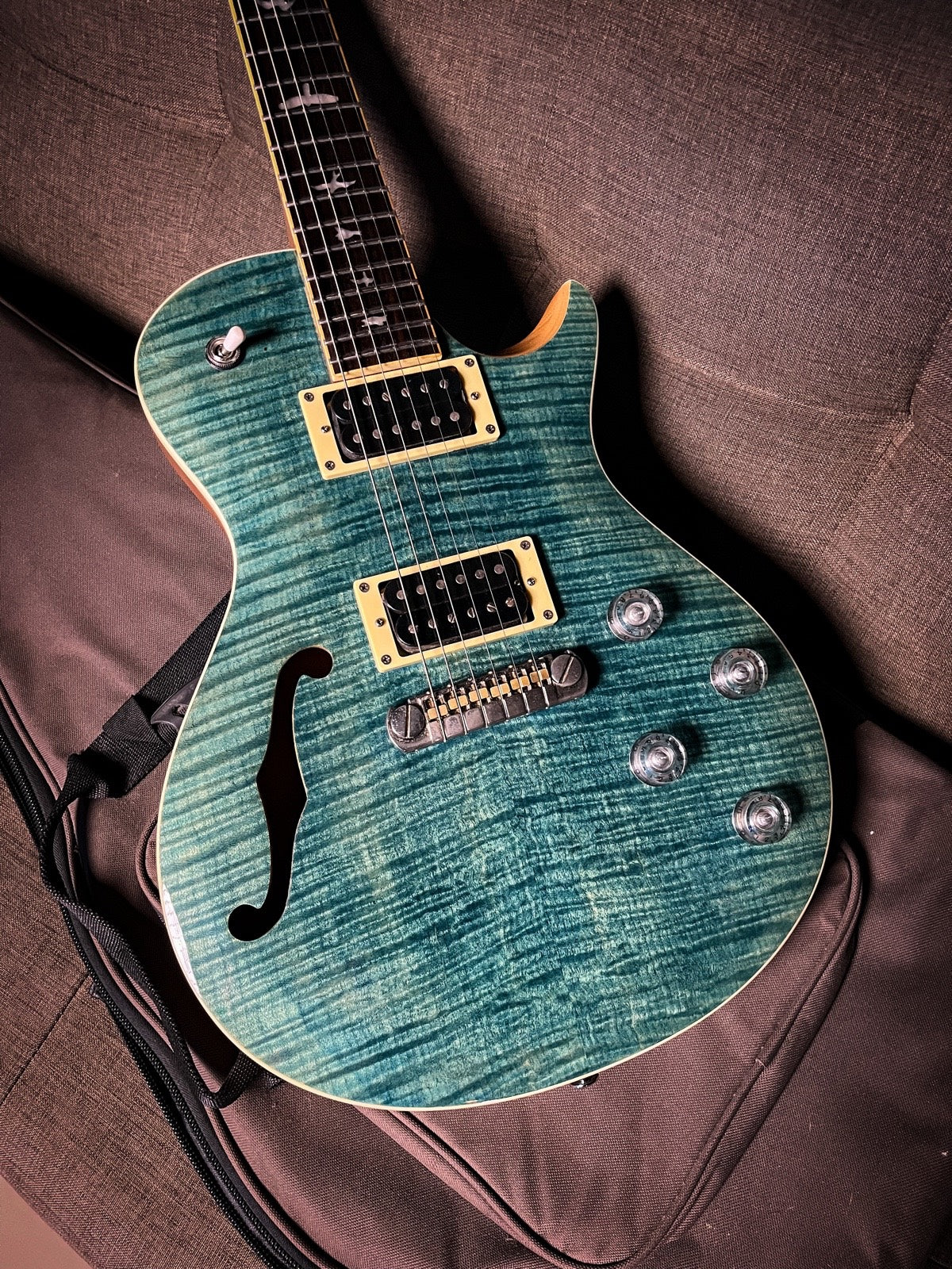 Prs SE Signature Zach Myers Blue Upgrade CTS Pots & Treble Bleed