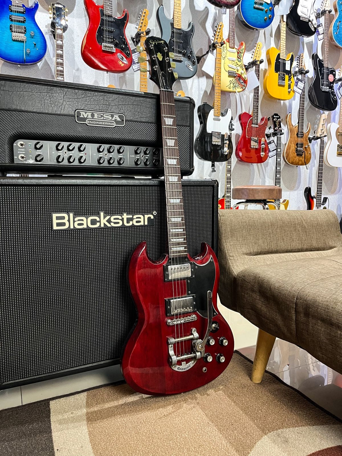 Epiphone SG 61 Bigsby Korea – smosyumusic-com