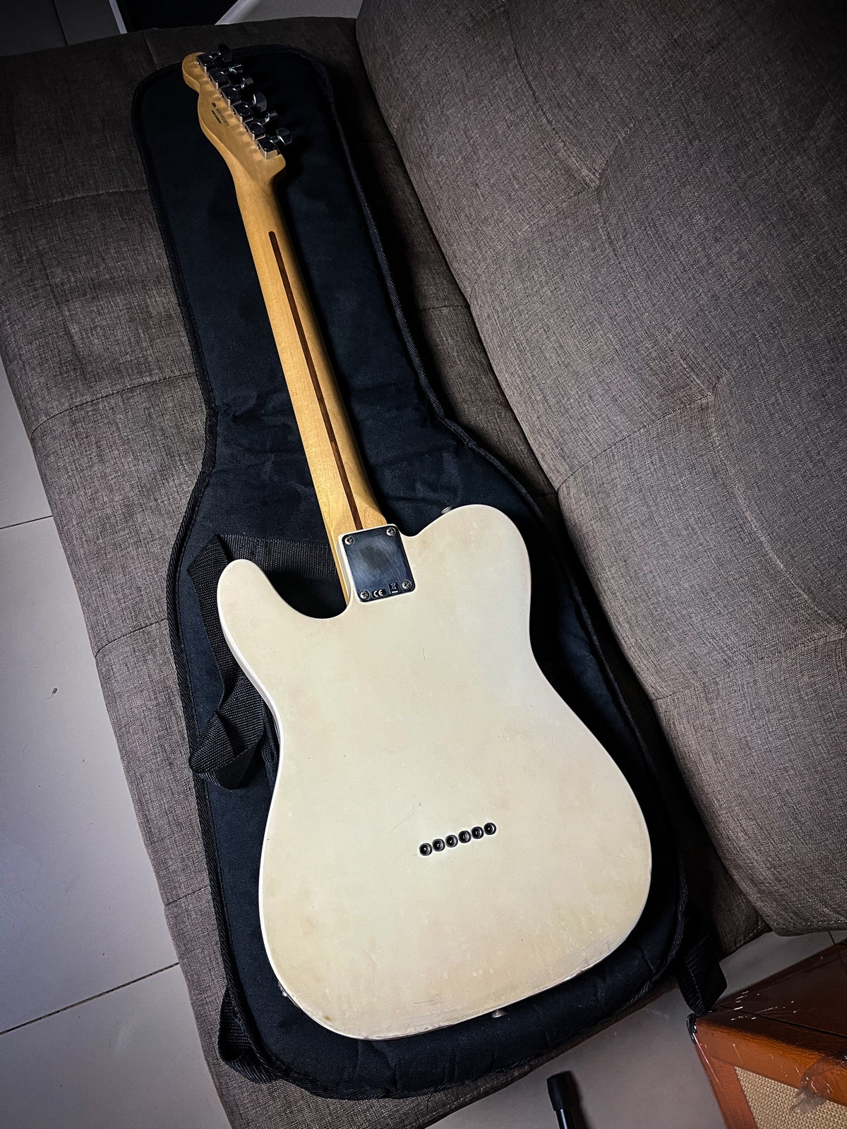 Fender Telecaster Standard Mexico Olympic White Player Condition