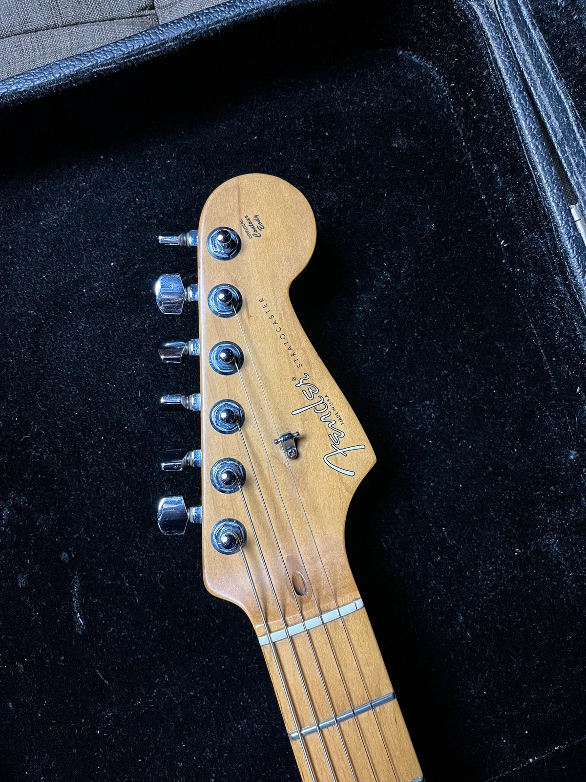 Fender stratocaster american standard fsr limited edition sienna sunburst