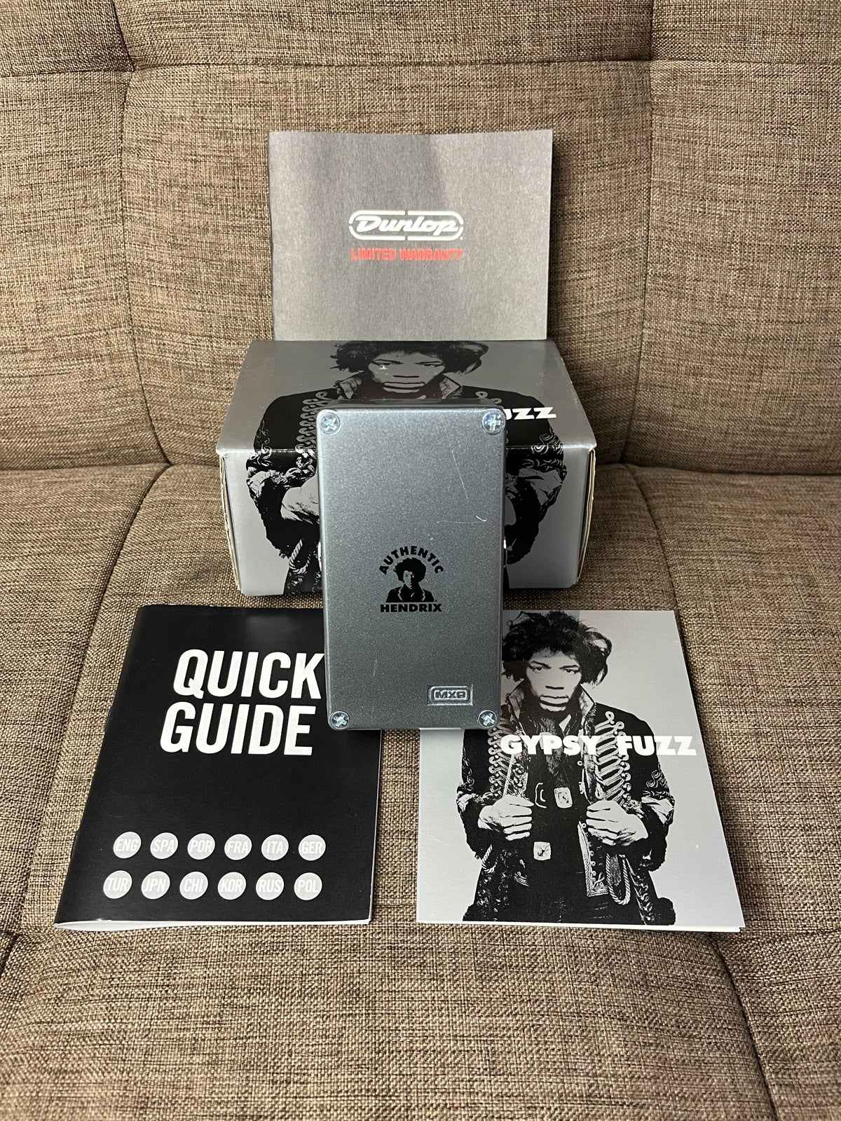 HENDRIX BAND OF GYPSYS FUZZ PEDAL JHM8