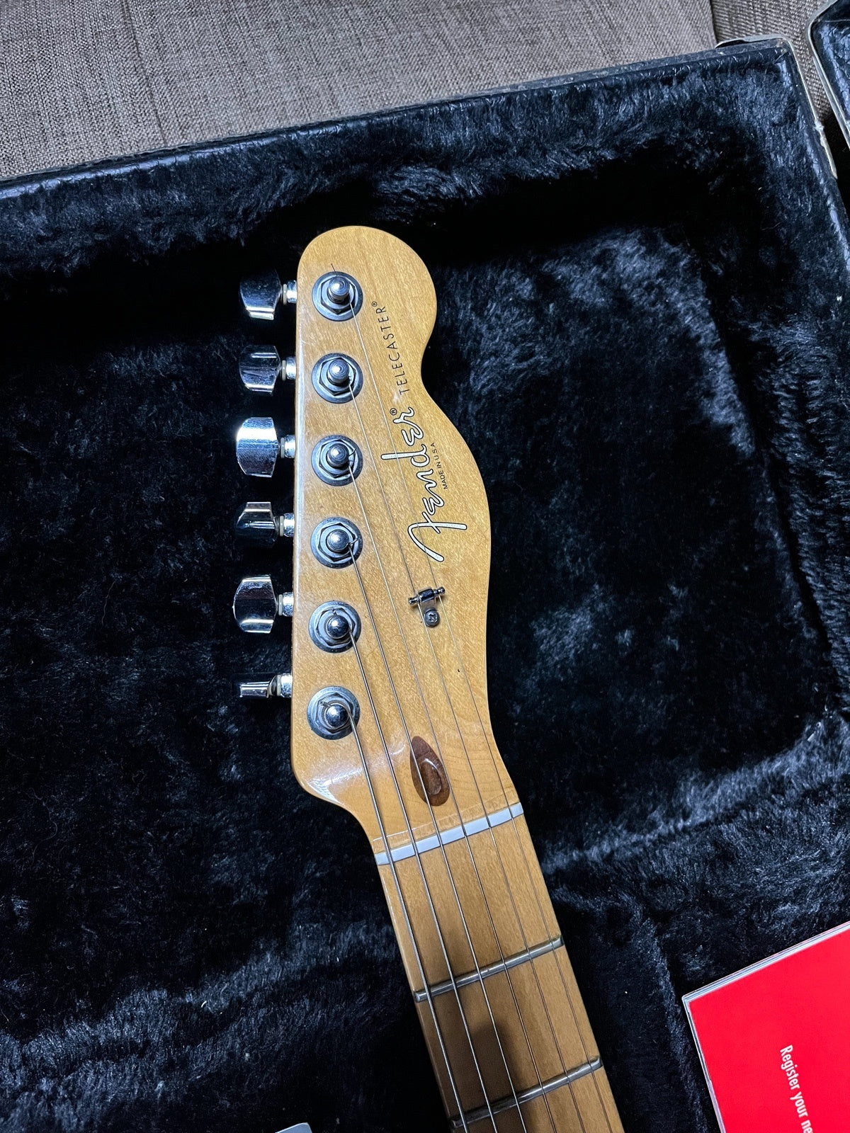 Fender telecaster american standard 2014, upgrade suhr Asato neck pickup