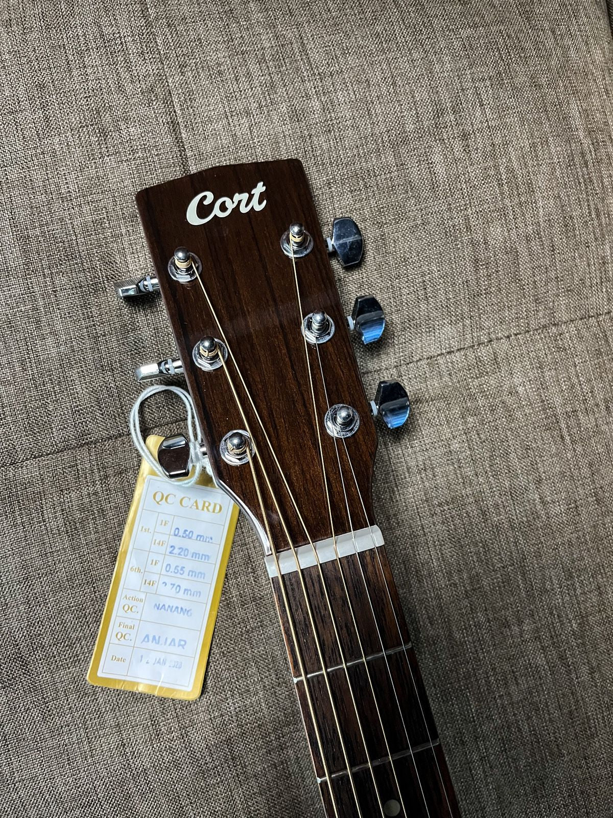 Cort E/ACOUSTIC GUITAR (+/+BAG) AD-810DX-NAT
