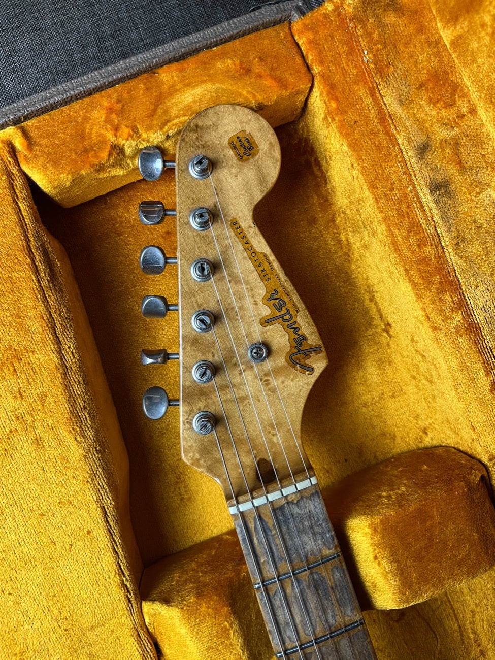 Fender customshop stratocaster 65 john page era 1994 repaint by widjoyono