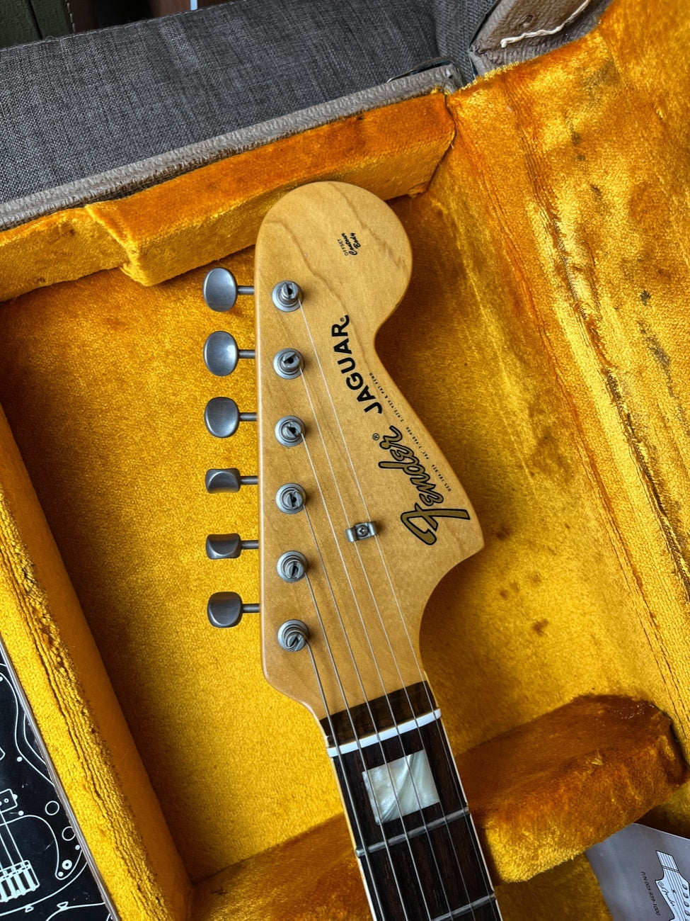 Fender jaguar avri 62 block inlay 50th anniversary