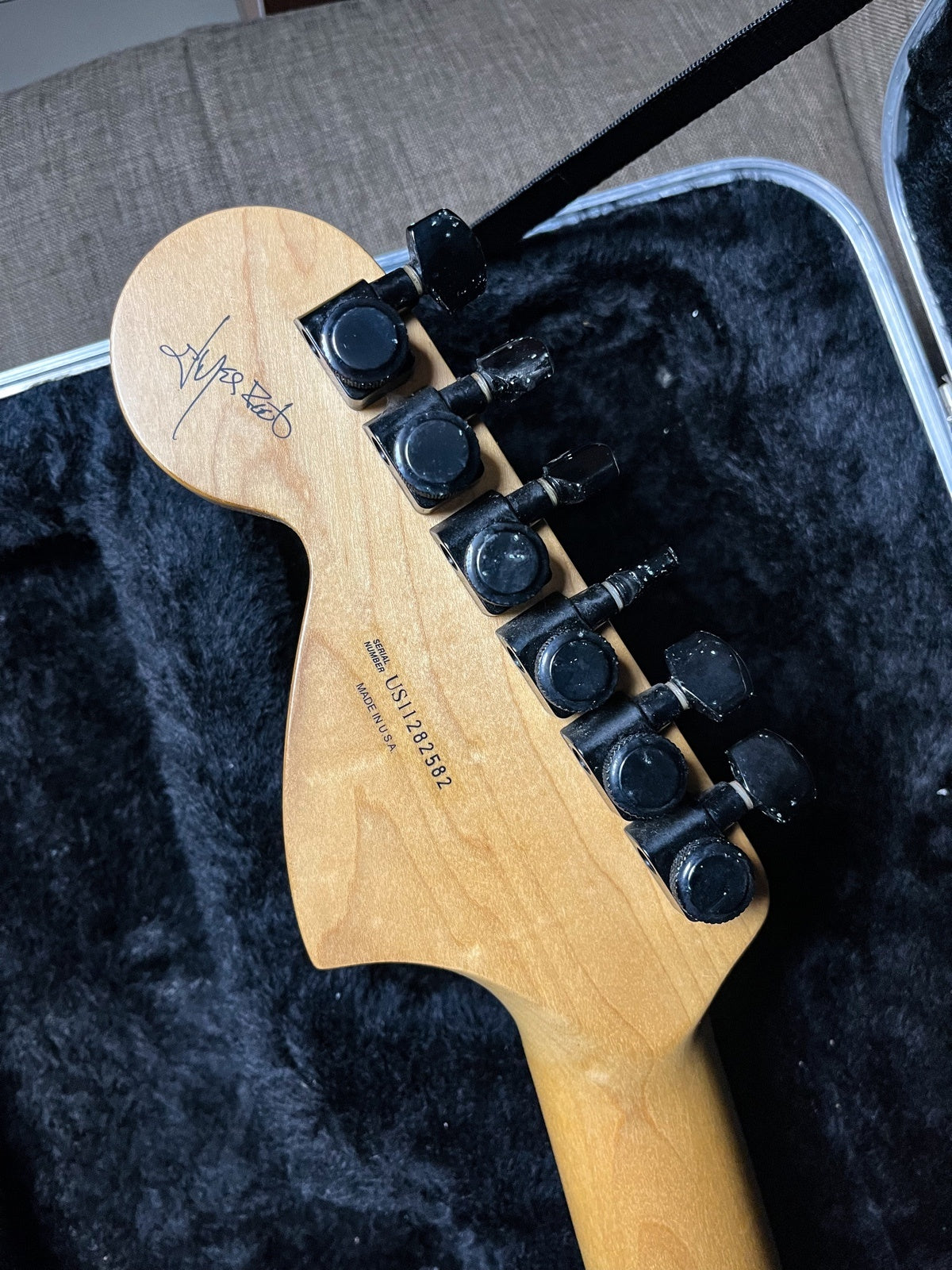 Fender stratocaster jim root signature flat white made in USA