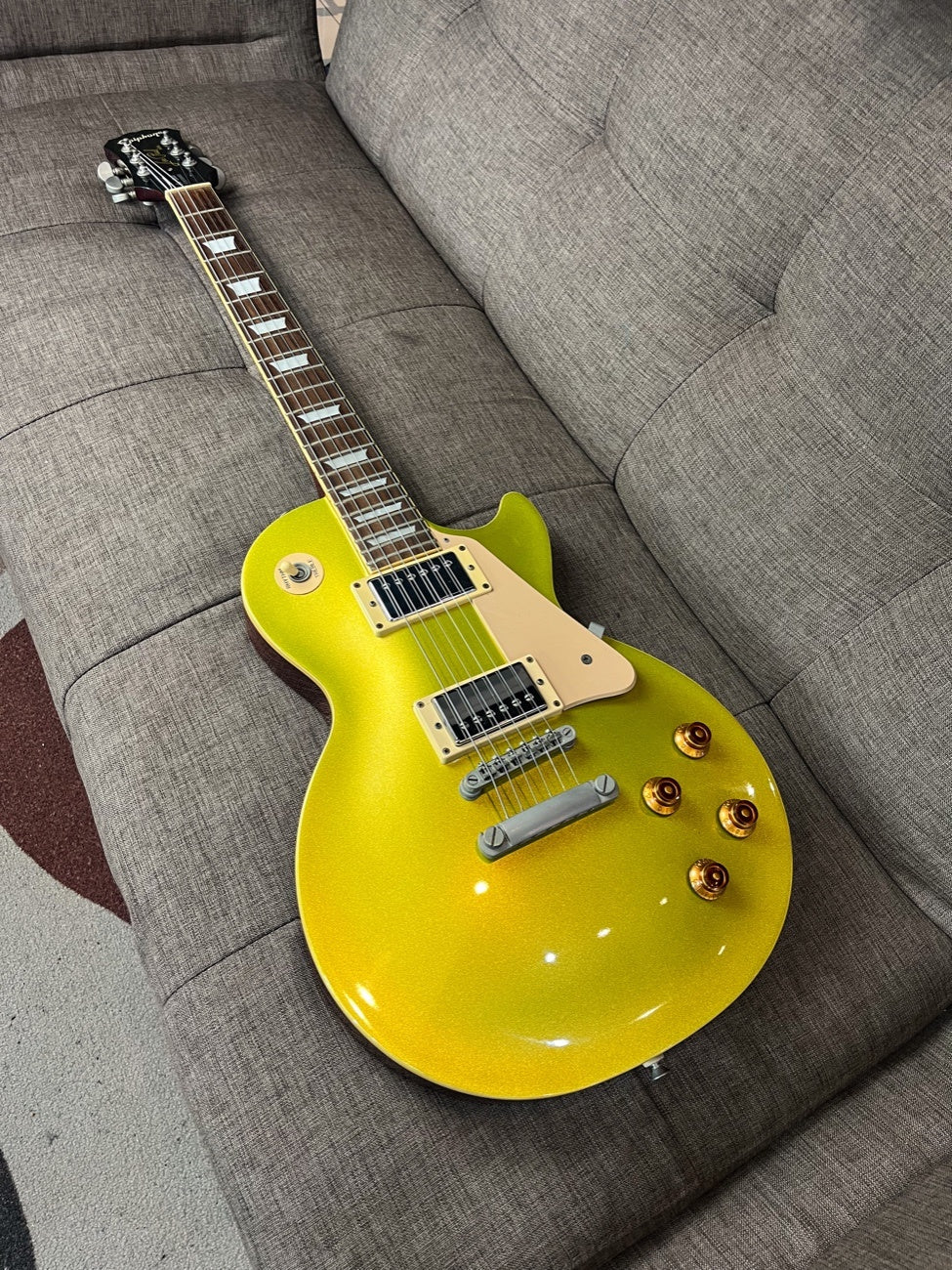 EPIPHONE LESPAUL STANDARD GOLDTOP GIBSON CLASSIC 57 PICKUP