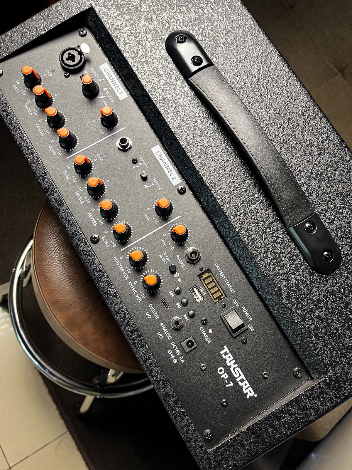 TAKSTAR OP-7 BLACK SPEAKER INSTRUMENT