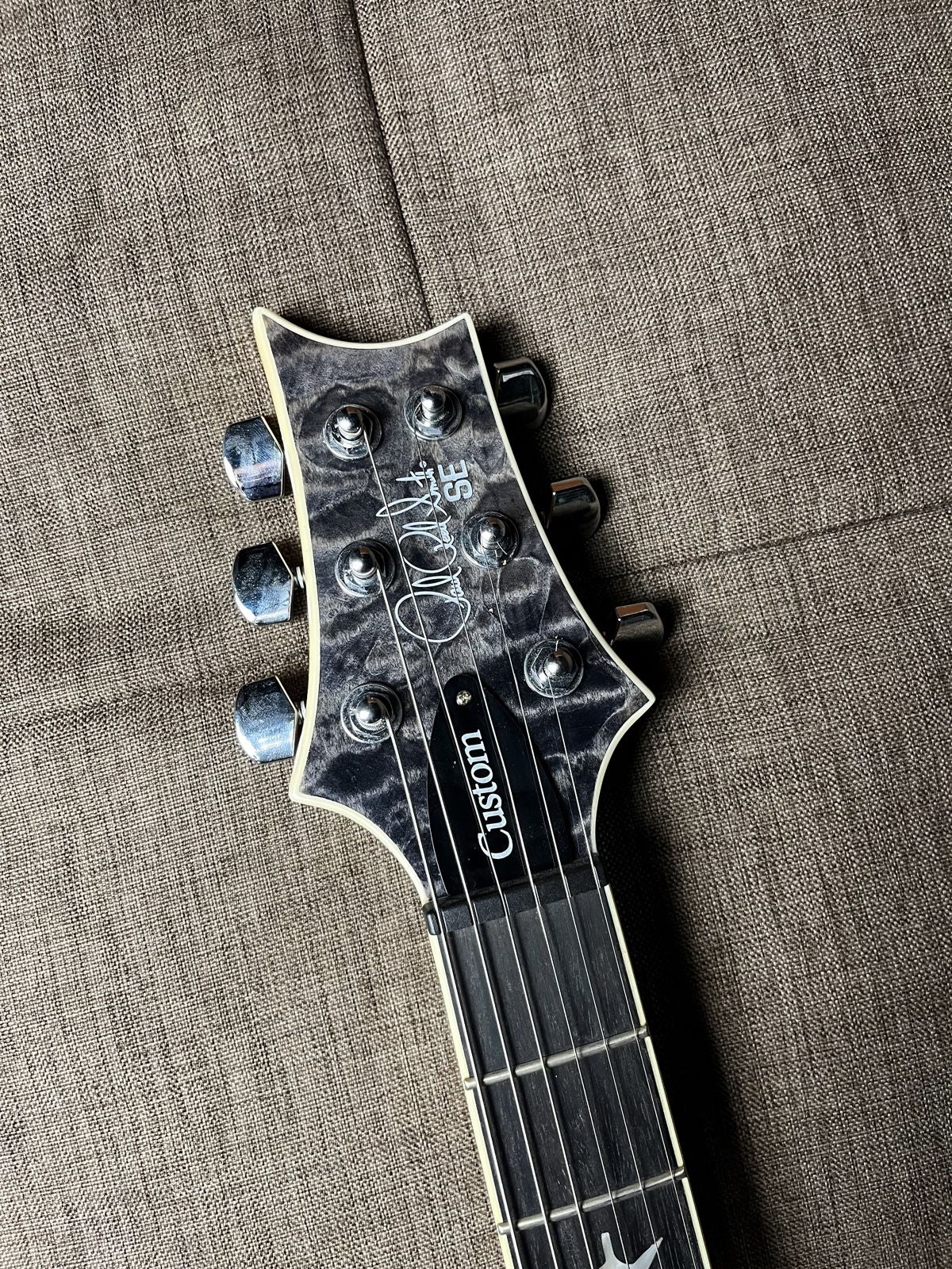 Prs se custom quilt 24 maple limited edition in charcoal