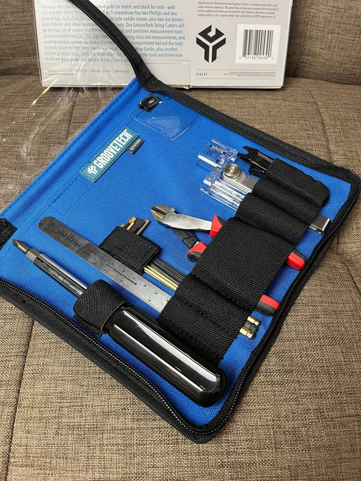 GROOVETECH GTGTR1 GUITAR PLAYER TECH KIT FOR ELECTRIC GUITAR