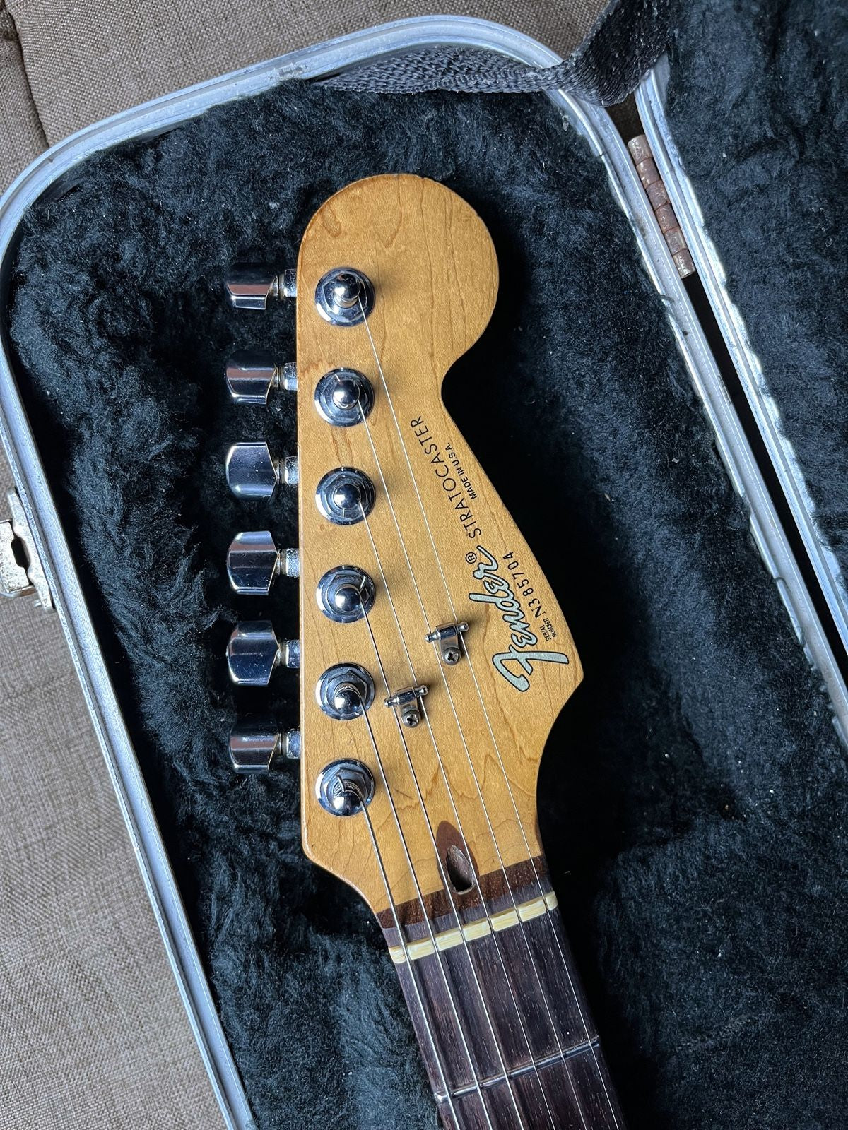 Fender stratocaster american standard 1993 candy apple red