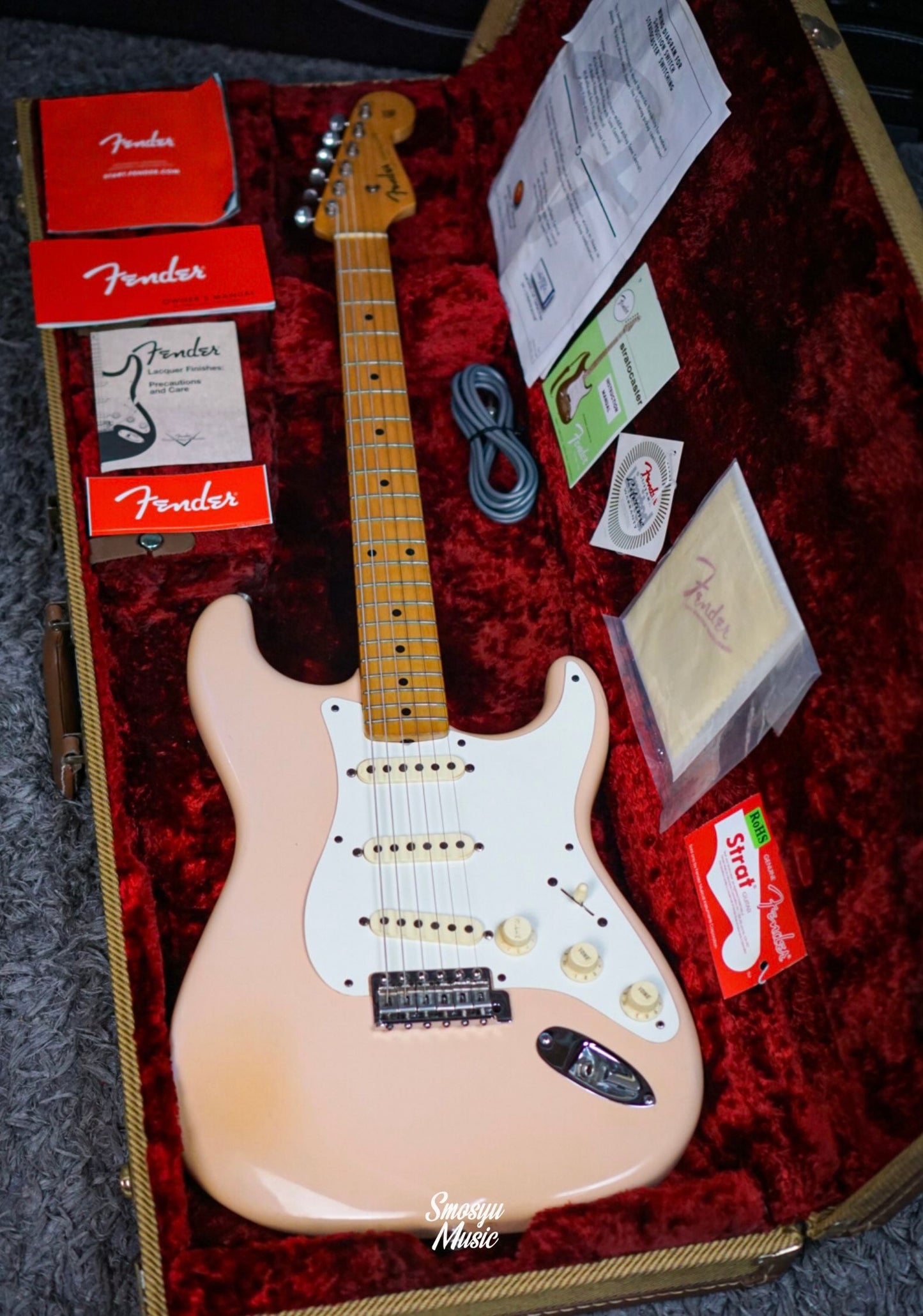 Fender Stratocaster AVRI 56 Shell Pink