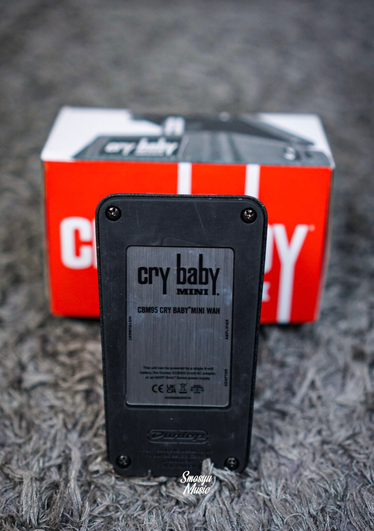 JIM DUNLOP Cry Baby Mini CBM95 Mini Wah Pedal