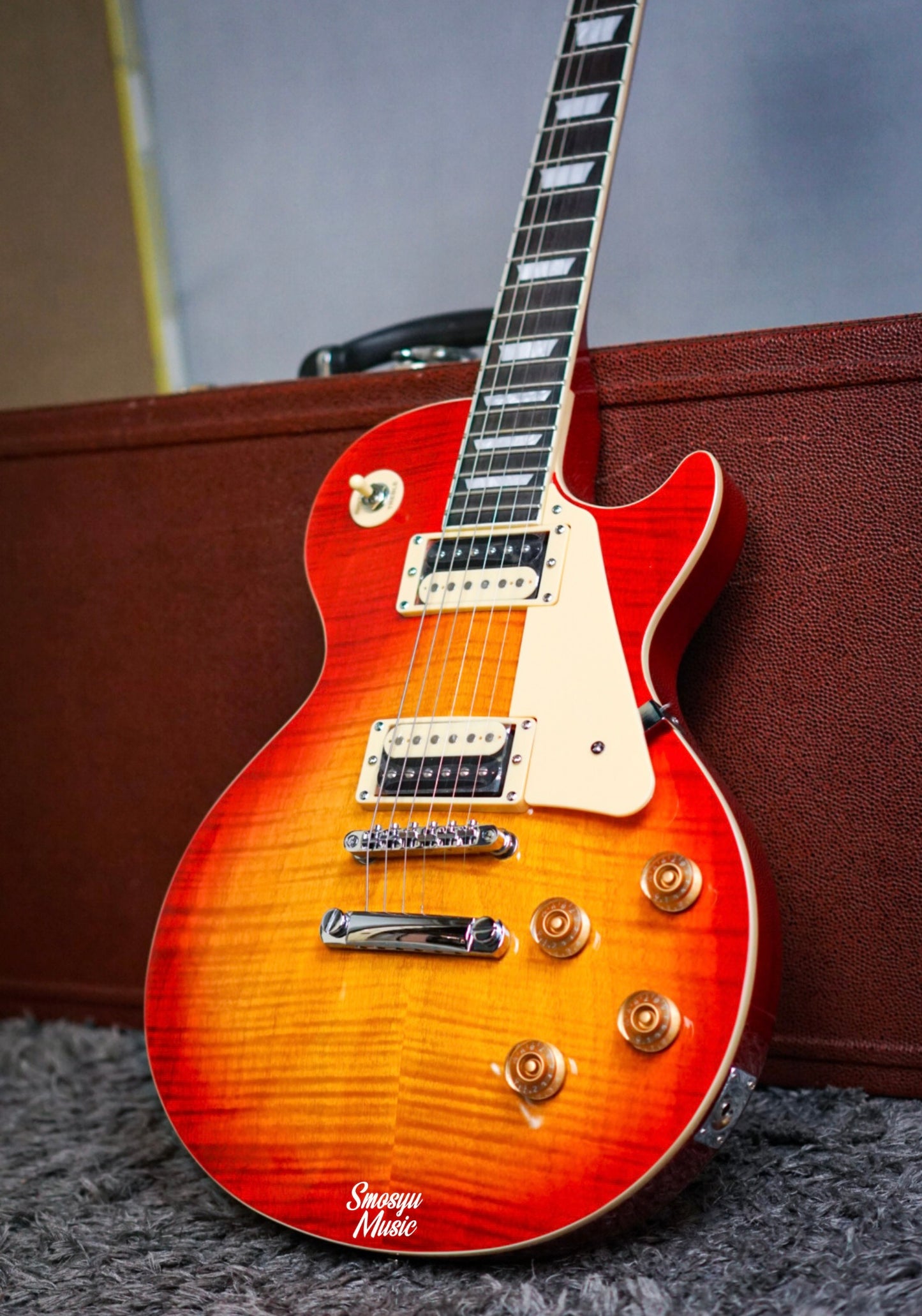 Bacchus Universe BLP-FMH/R Cherry Sunburst