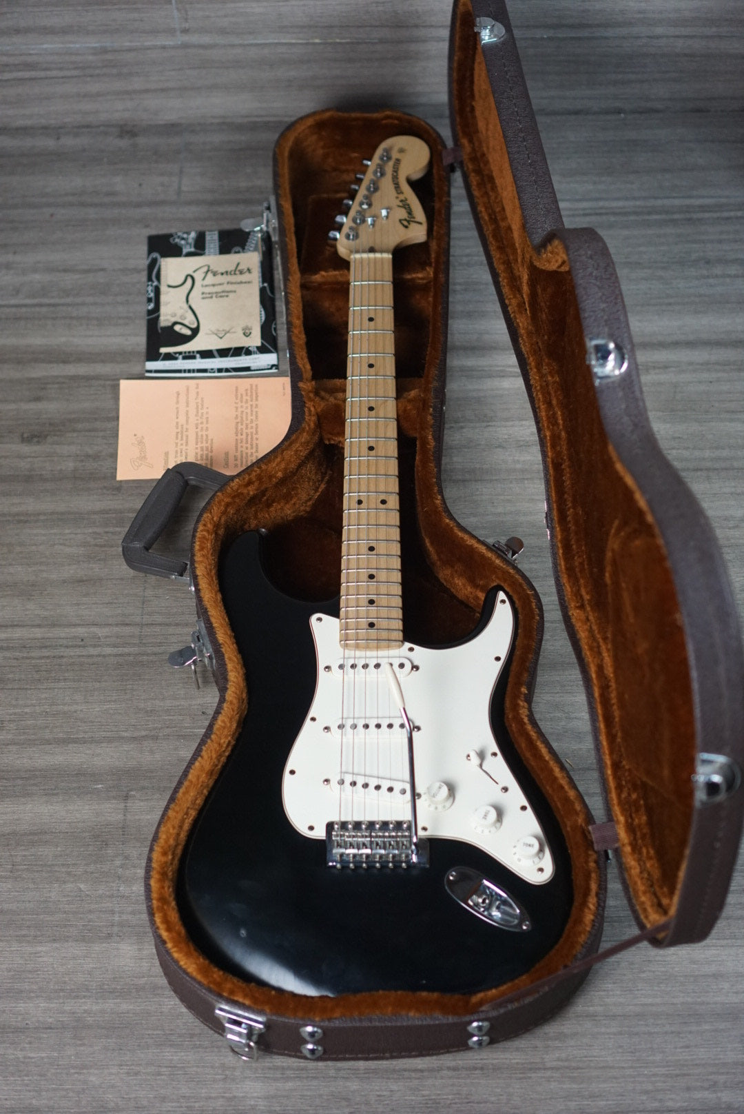 Fender Stratocaster American Highway One Black