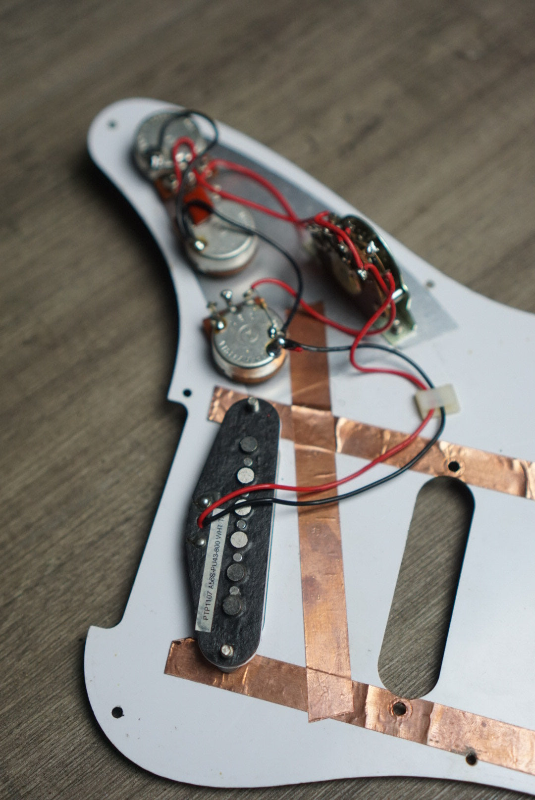 Prs SE SilverSky Stone Blue Upgrade Suhr Thorn Bucker