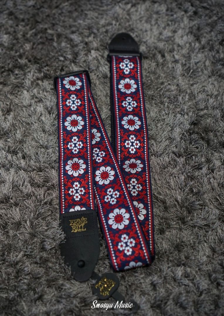 Ernie Ball Midnight Blossom Jacquard Strap