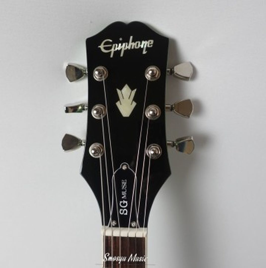 Epiphone SG Muse Electronic Guitar Wanderlust Green Metallic