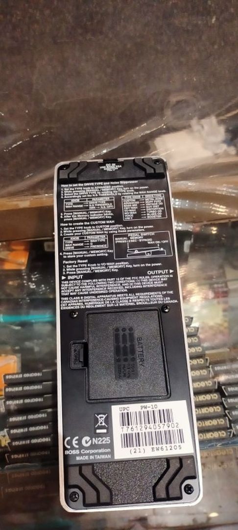 Boss Wah Pedal PW-10