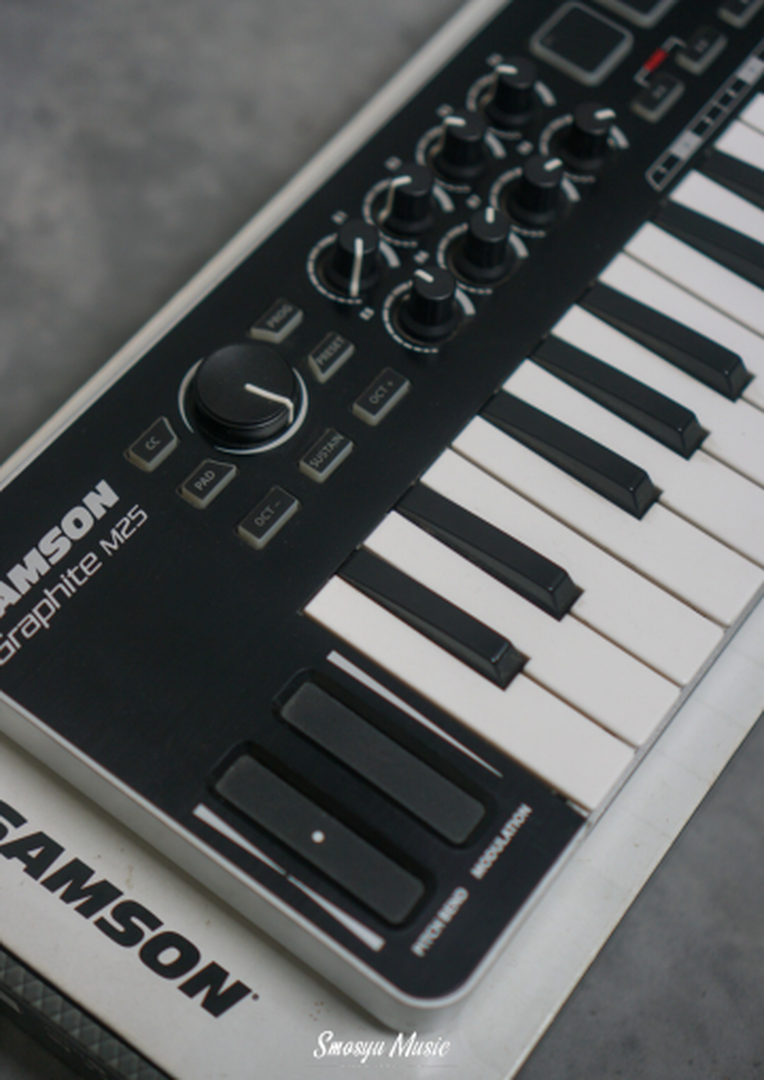 Samson MIDI Controller Graphite M25