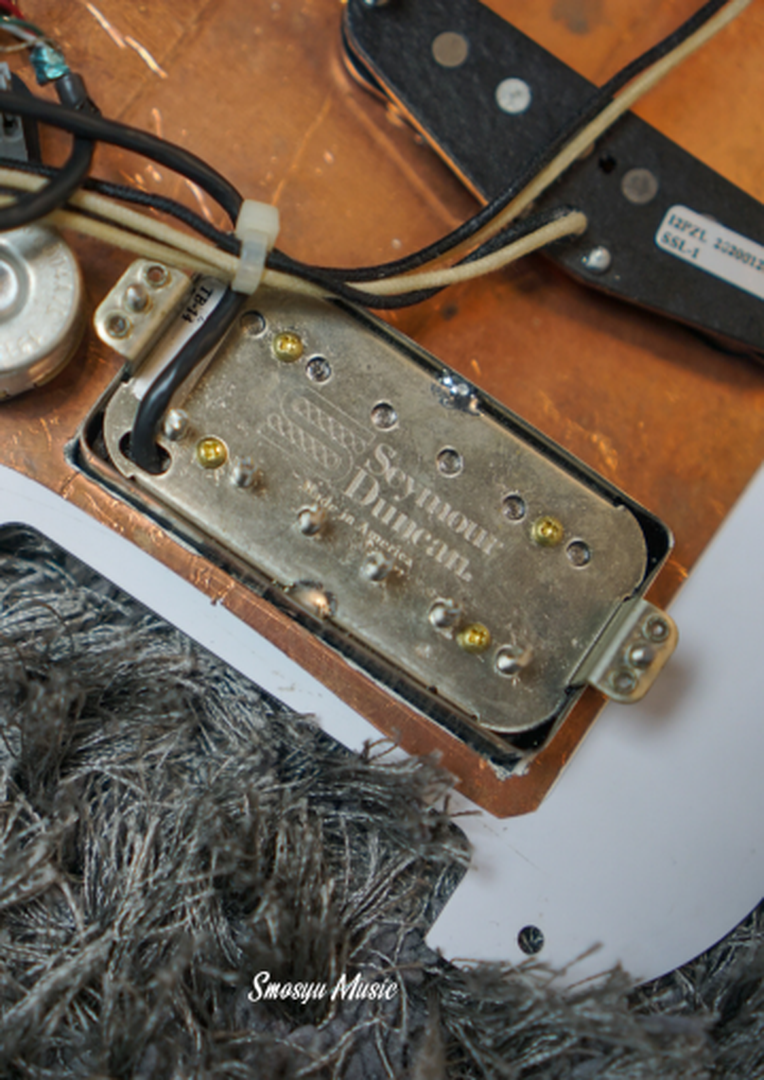 Prewired Seymour Duncan Pickup Obsidian Wire