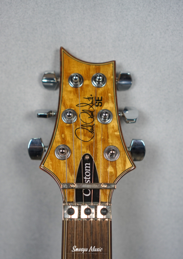 PRS SE Exotic Spalted Flame Maple Custom 24 Floydrose Limited Edition
