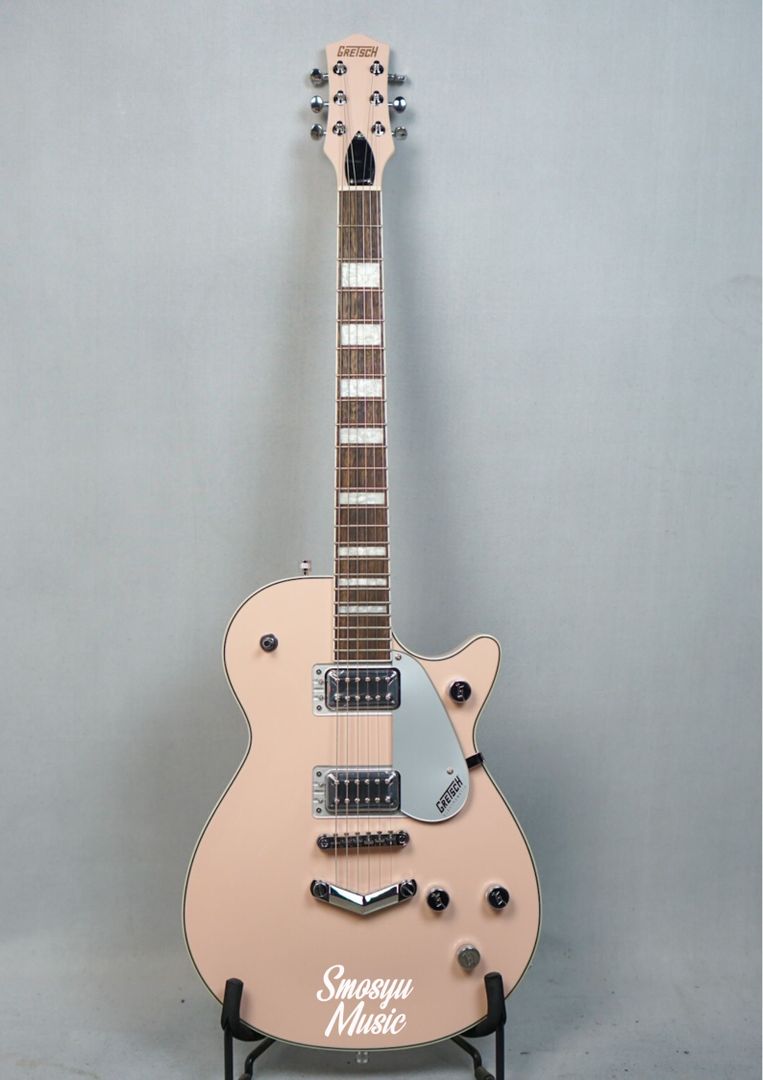 Gretsch G5220 Electromatic Jet BT Single-Cut Guitar w/V-Stoptail, Shell Pink