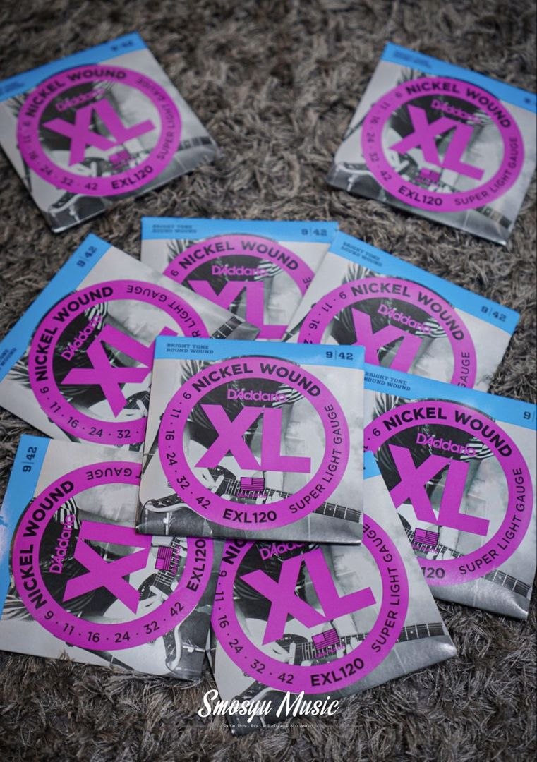 Senar D’Addario Nickel Wound 09-42 EXL120