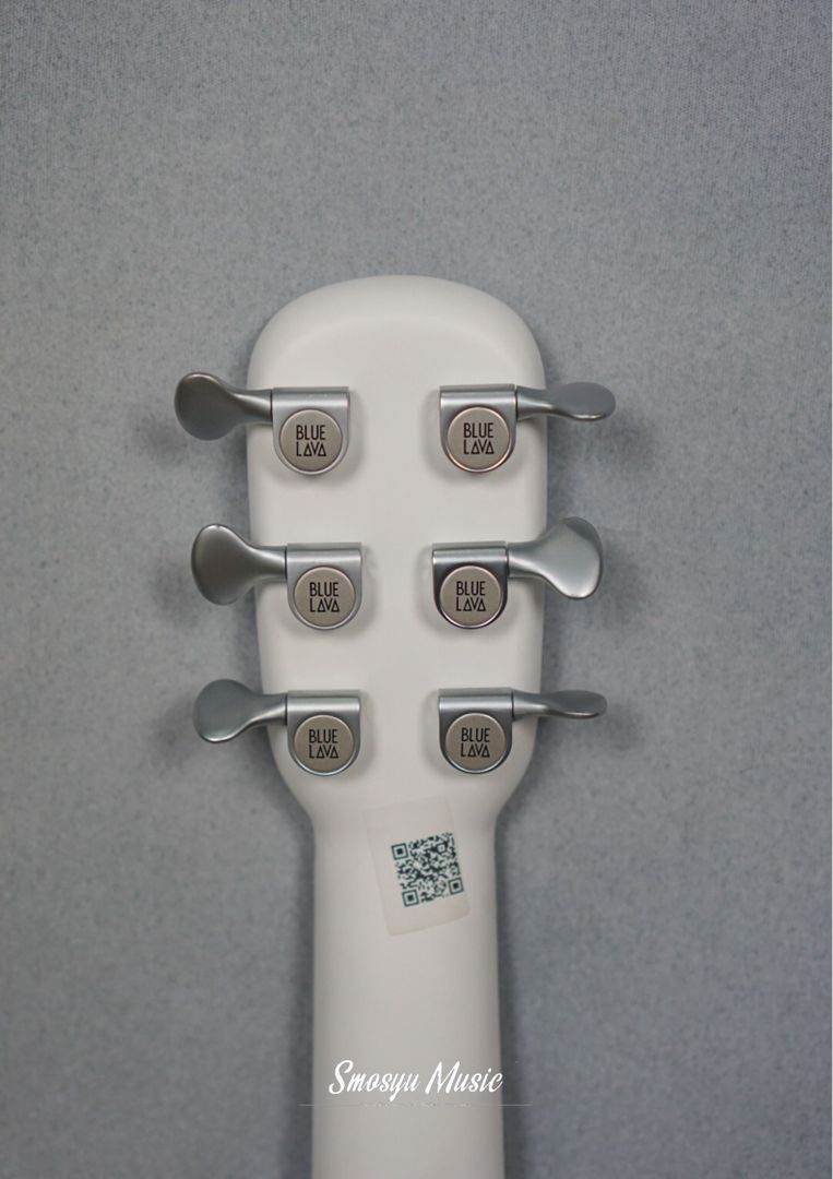 LAVA BLUE 36 Inch Smart Guitar In White