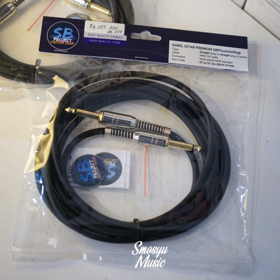 Cable Guitar SBP Premium ST to ST 3M