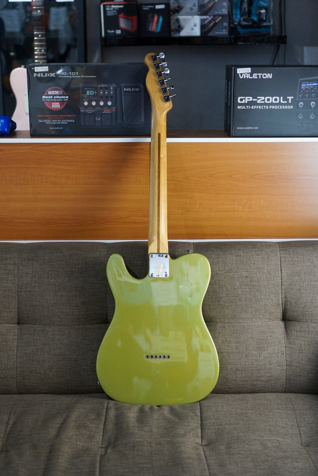 Fender Telecaster Standard Mexico Sweetpea Green