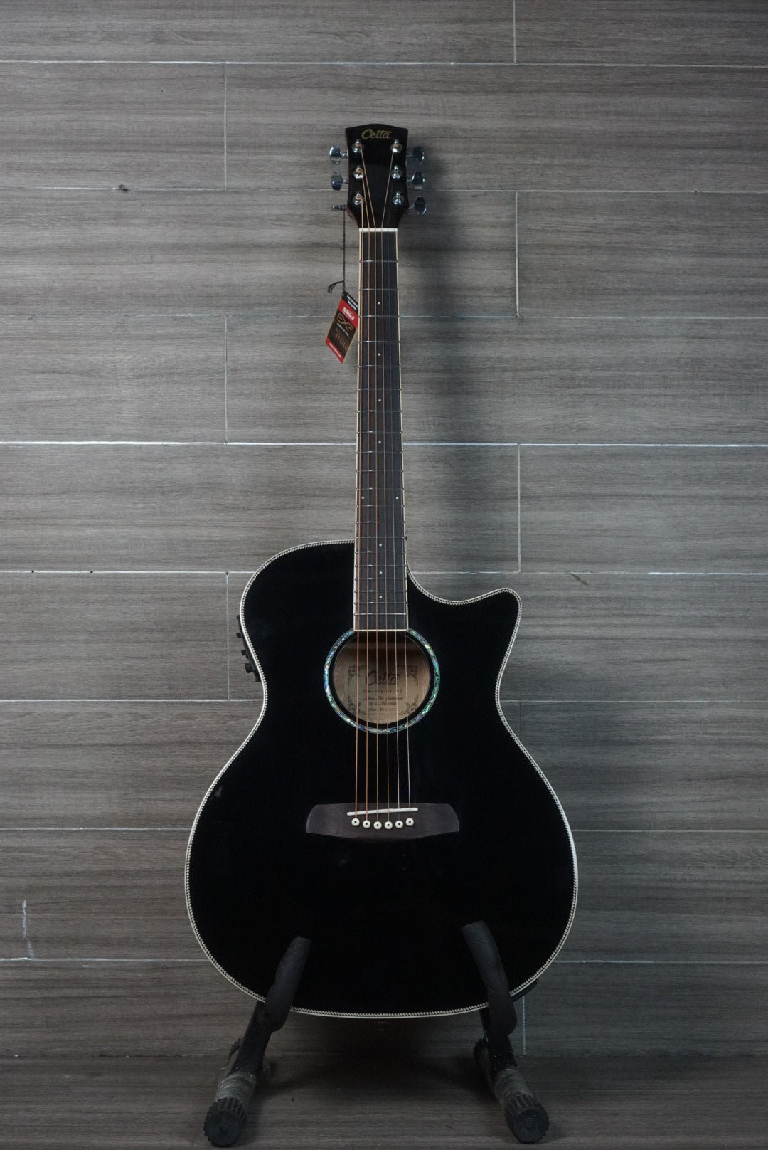 CETTA ACOUSTIC ELECTRIC OM 28 CE -BK