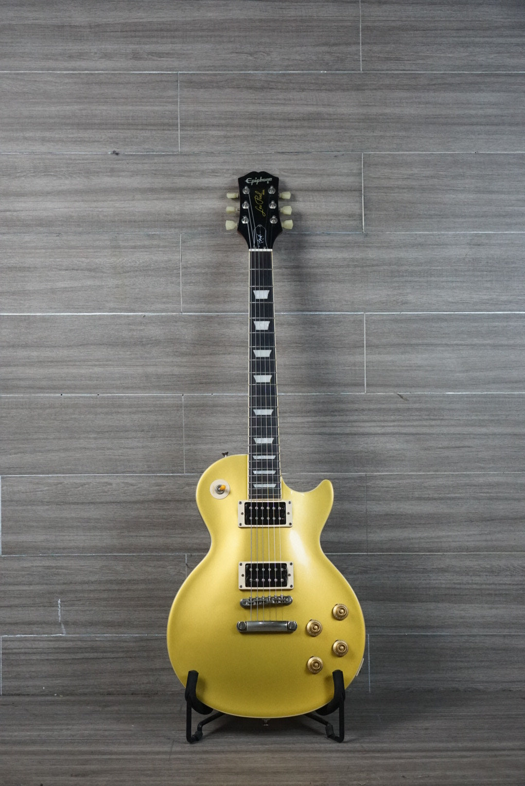 Epiphone LesPaul Standard Victoria Signature Slash Gold Top