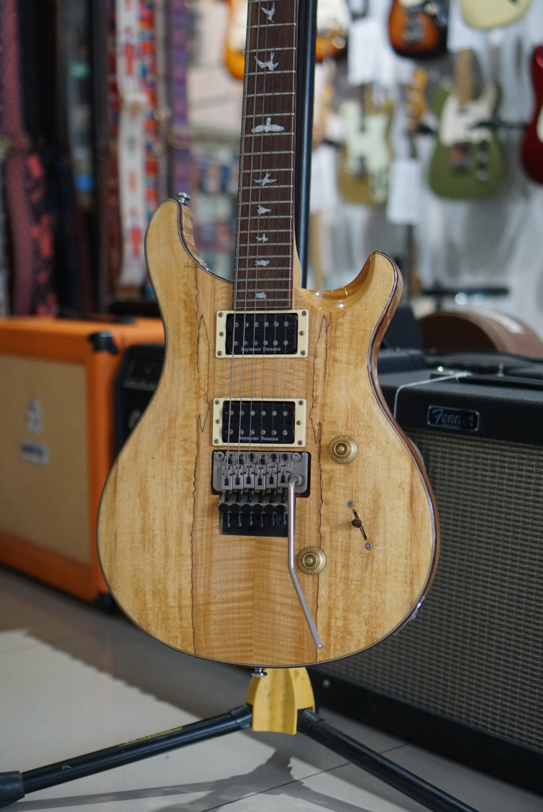 PRS SE Exotic Wood Custom 24 Floyd Rose