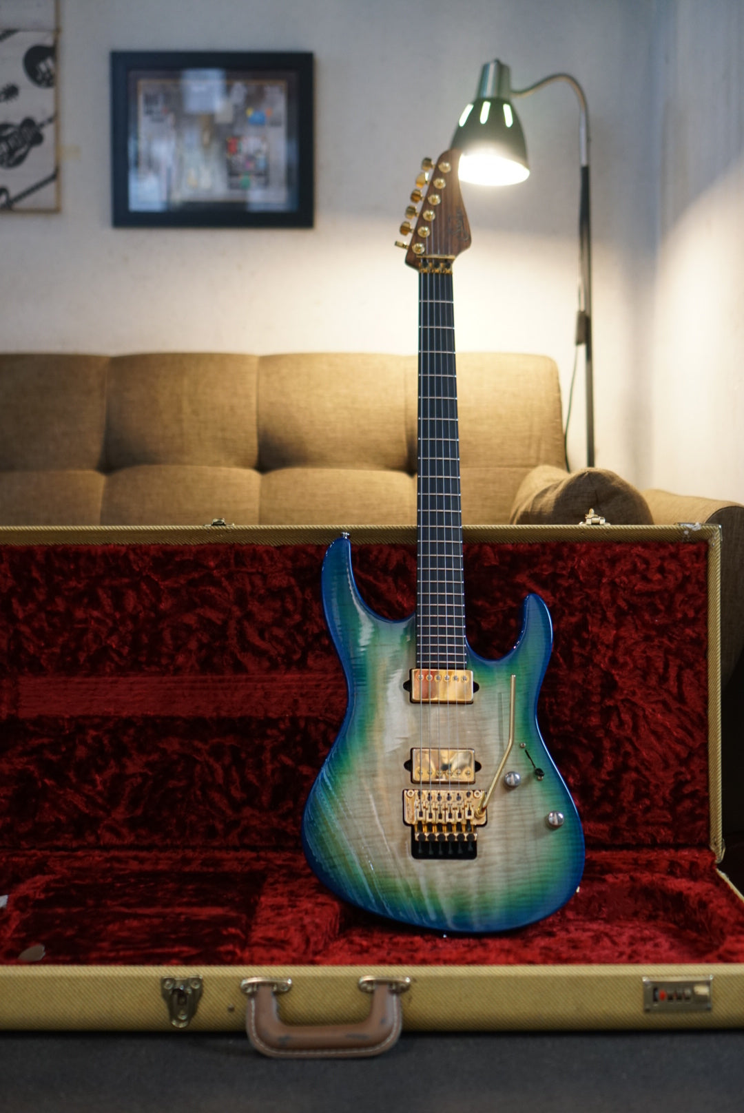 Suhr Modern Custom One Piece Flame Body