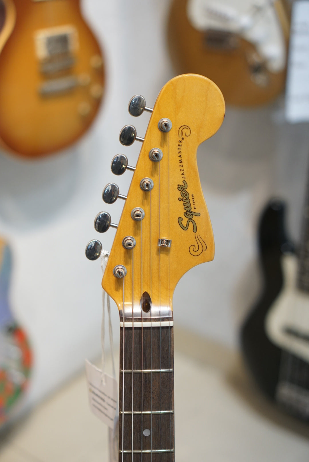 Squier Classic Vibe 60s Jazzmaster Electric Guitar, Laurel FB, Olympic White