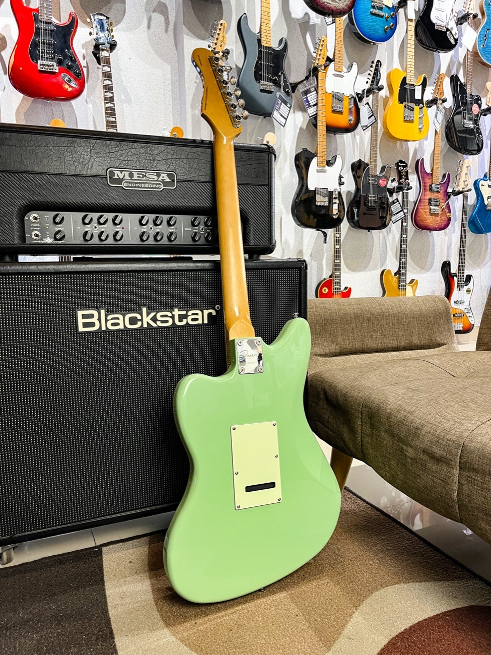 FENA JAZZMASTER METAMORFOSIS SURF GREEN