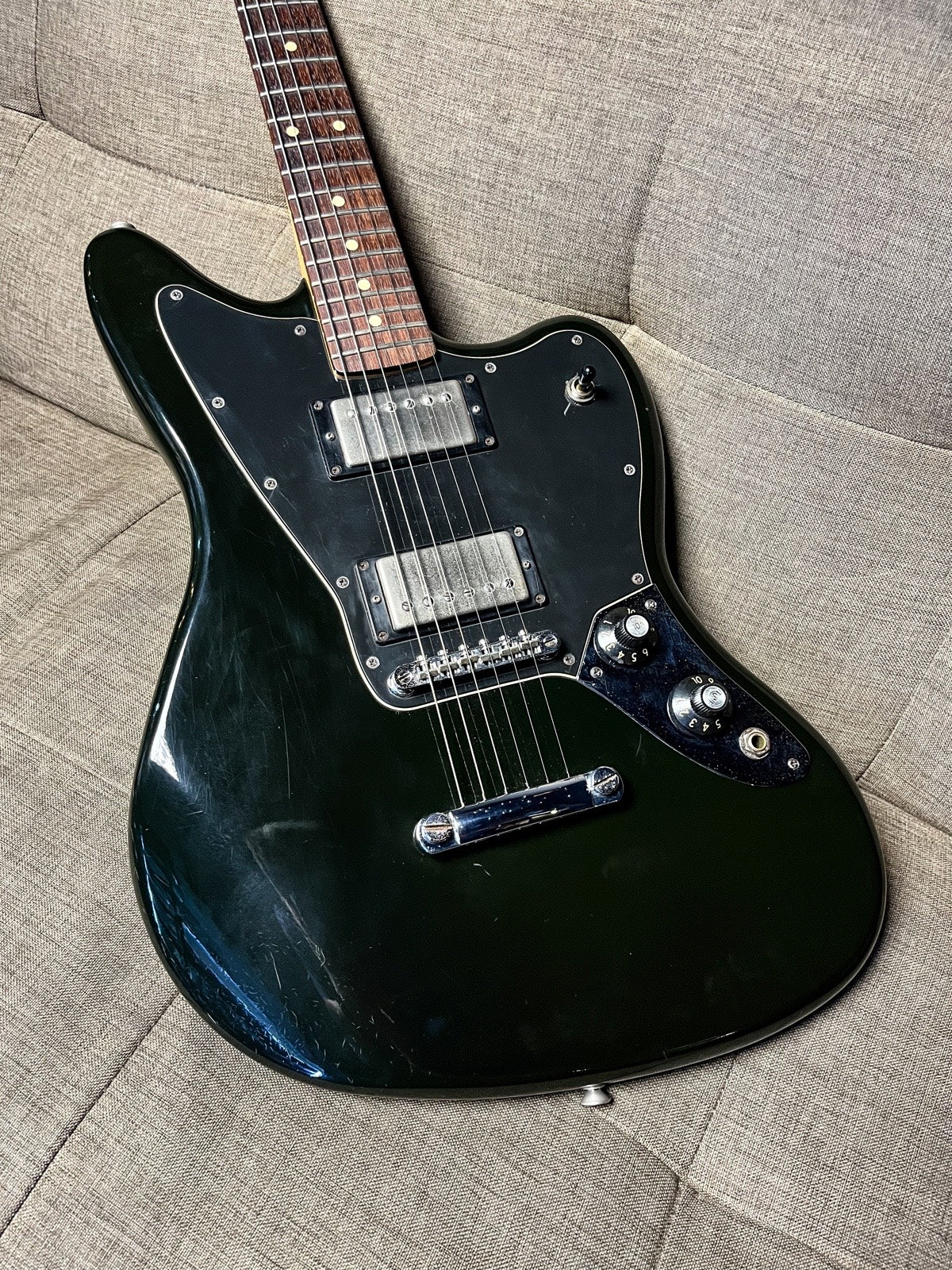 Fender Jaguar Blacktop Mexico