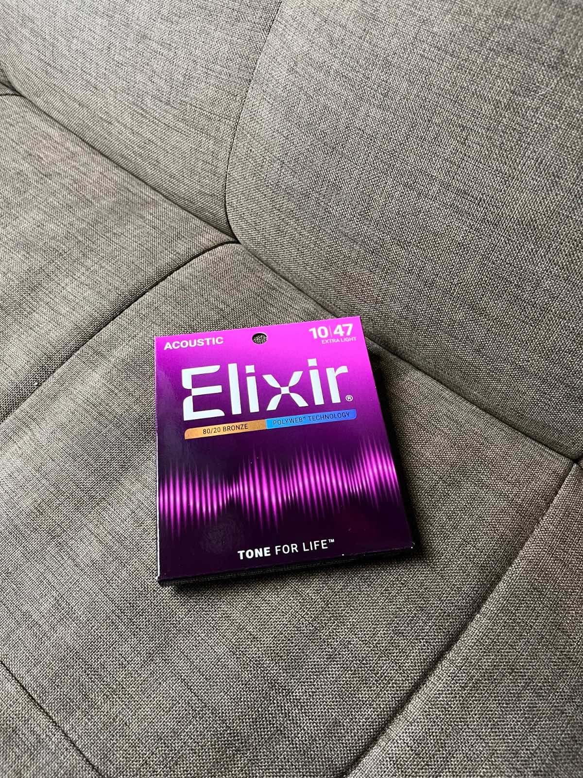 Elixir 11000 Polyweb 80/20 Bronze Acoustic Guitar Strings 10-47