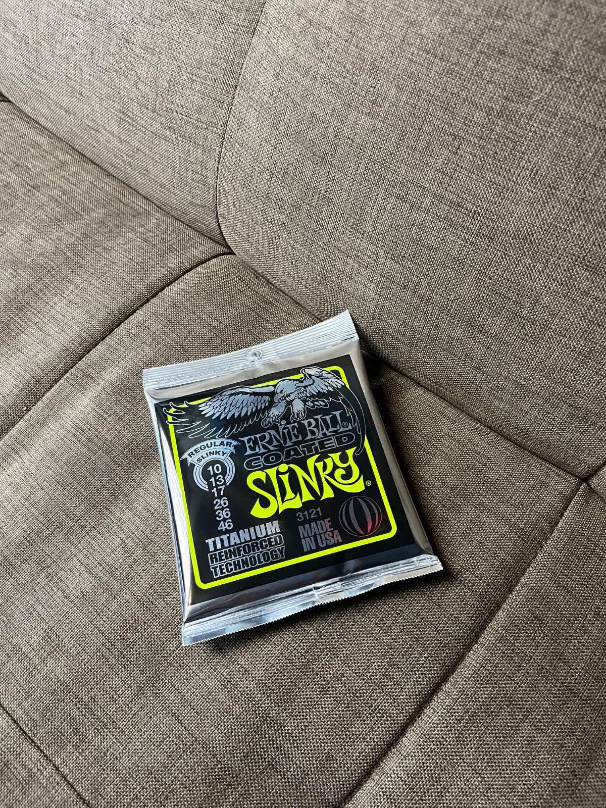 Ernie Ball Regular Slinky Titanium RPS Coated Electric Guitar Strings