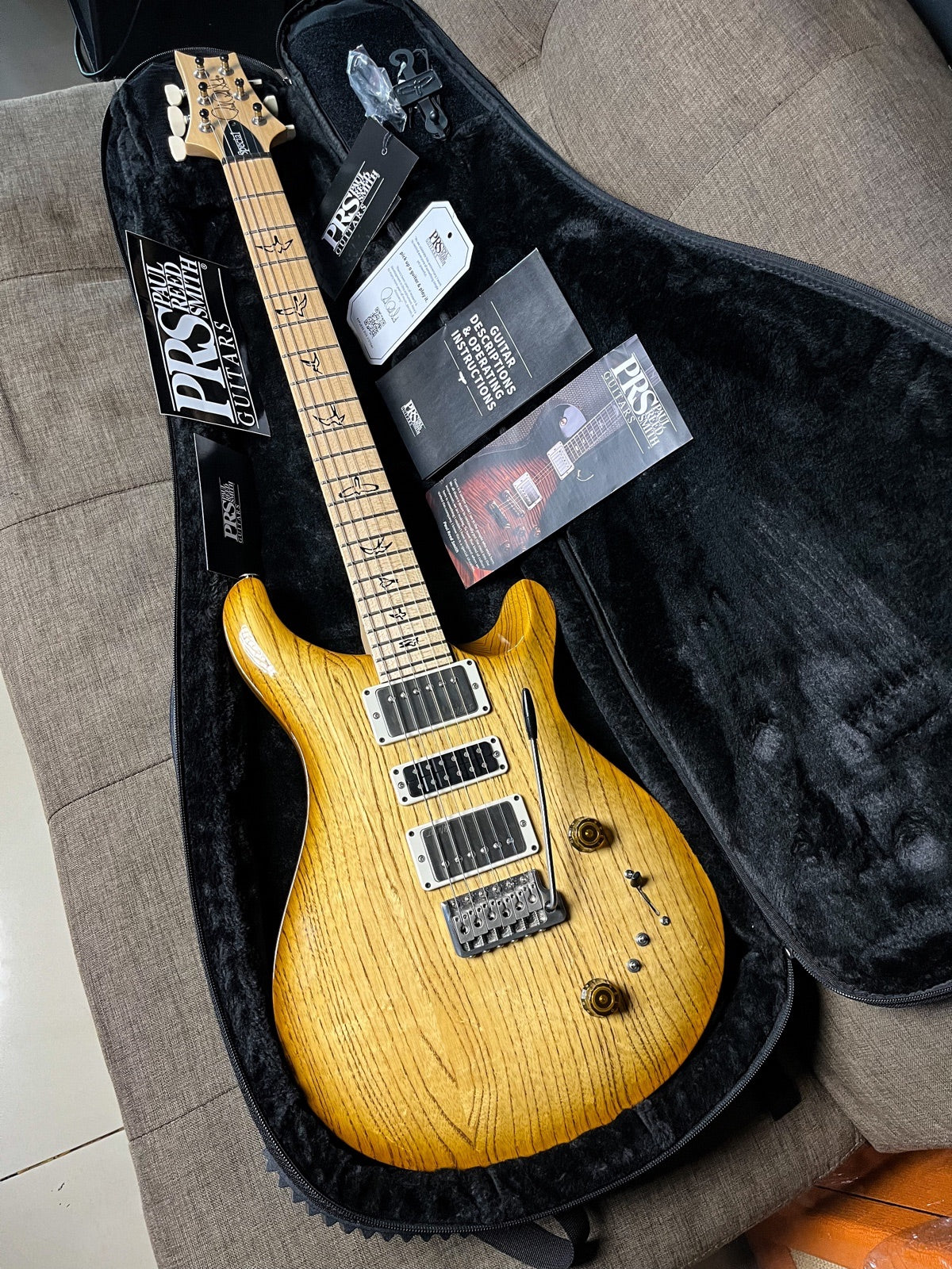 PRS SWAMP ASH SPECIAL VINTAGE NATURAL