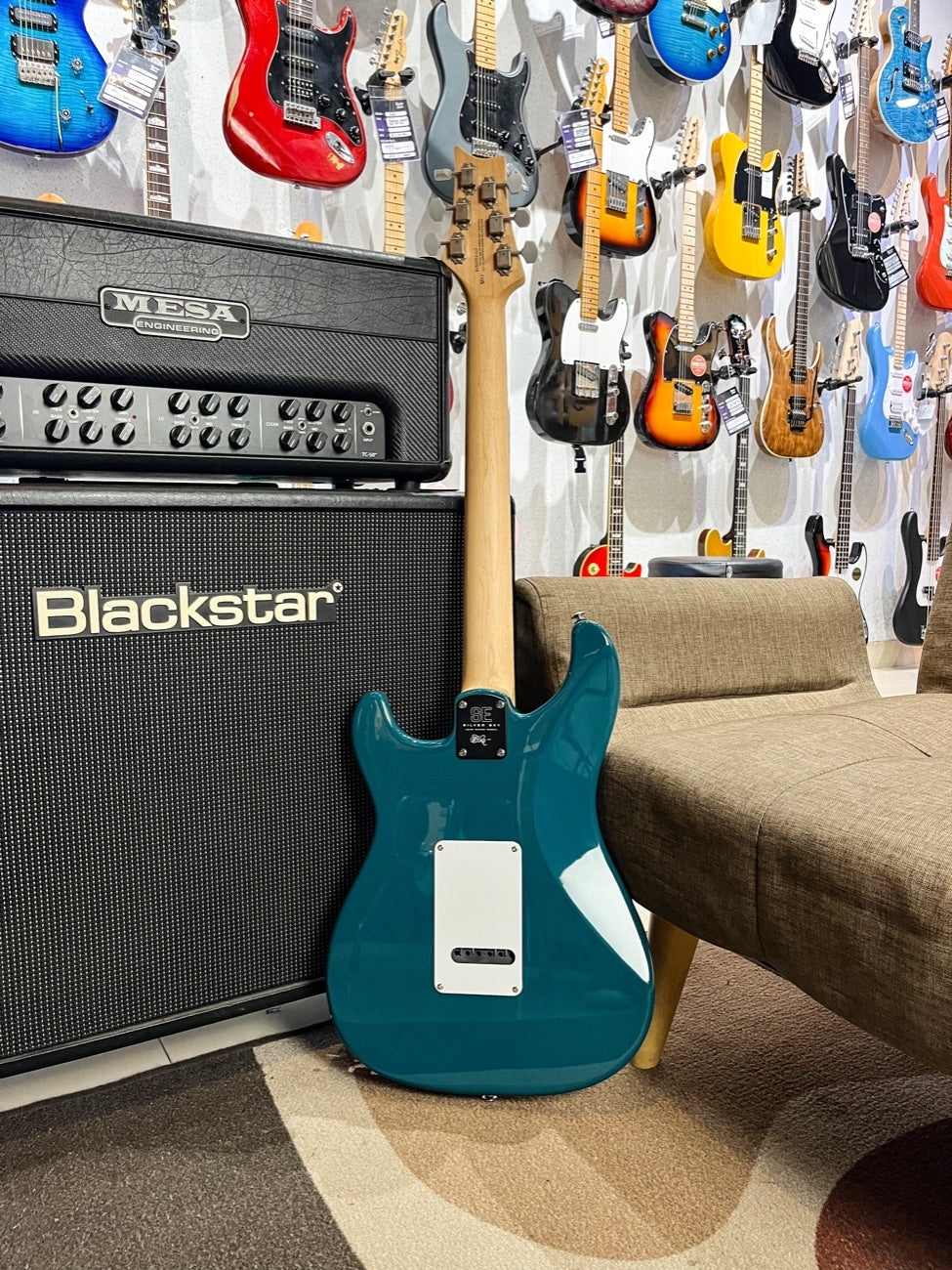 Prs SE SilverSky Nylon Blue