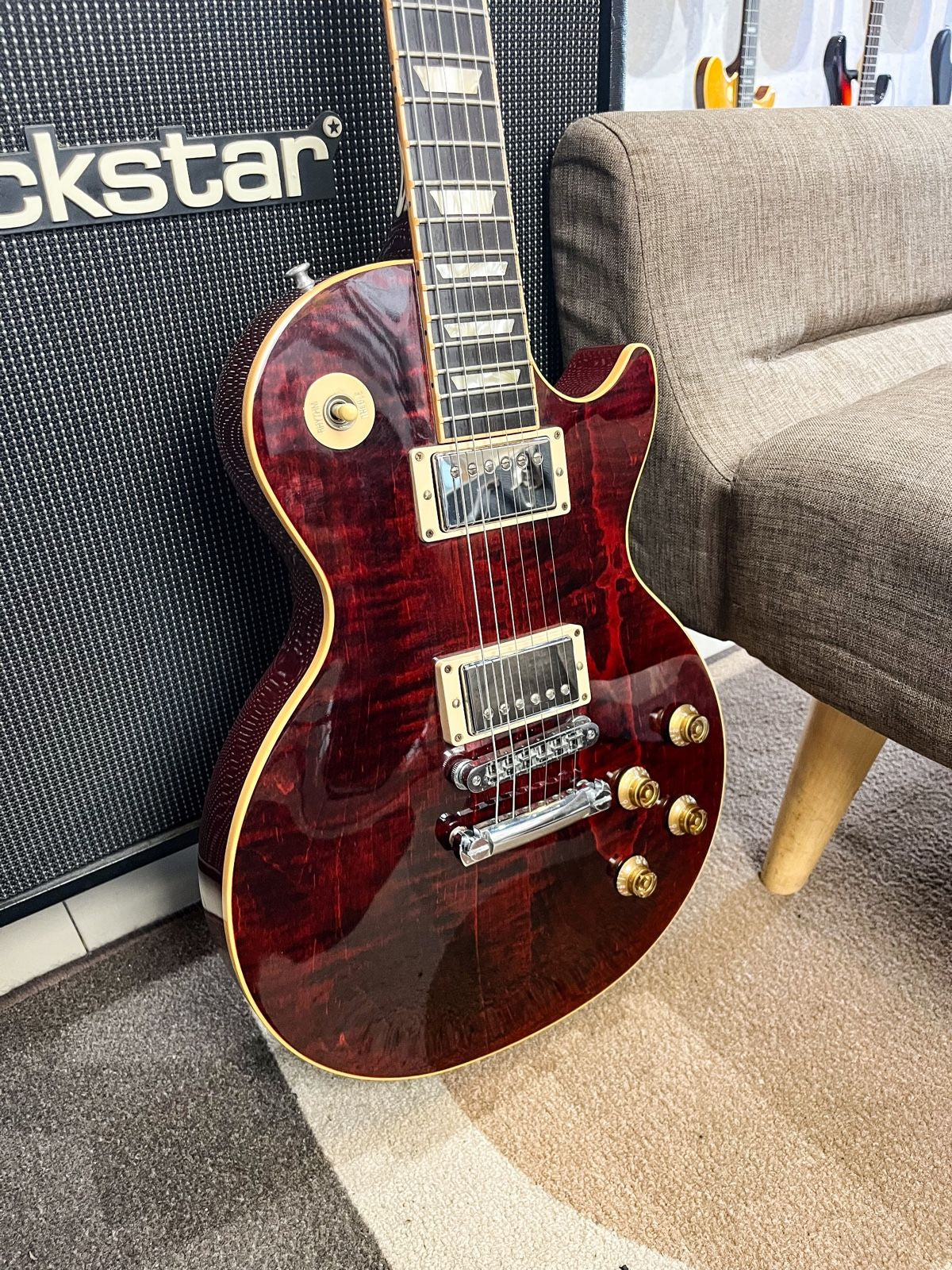 Gibson Lespaul Traditional Wine Red