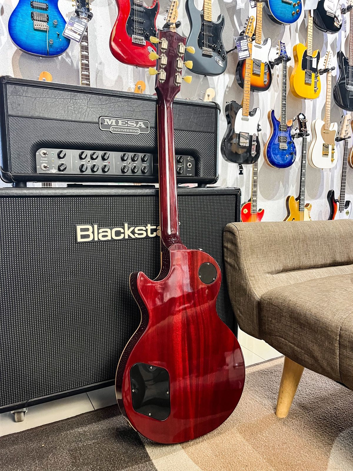 Gibson Lespaul Traditional Wine Red