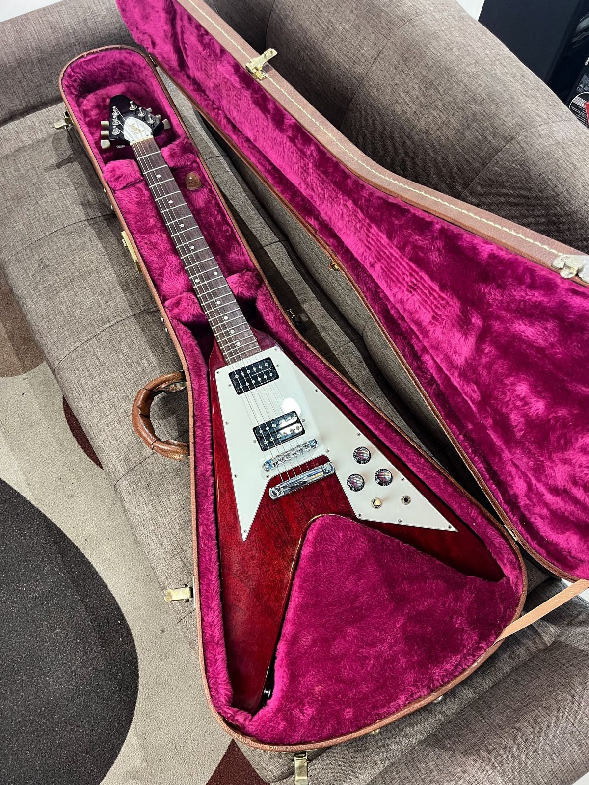 Gibson Flying V Wine Red