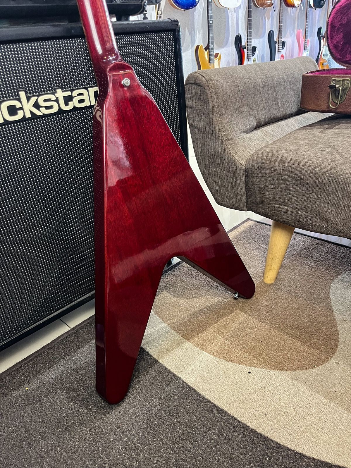 Gibson Flying V Wine Red